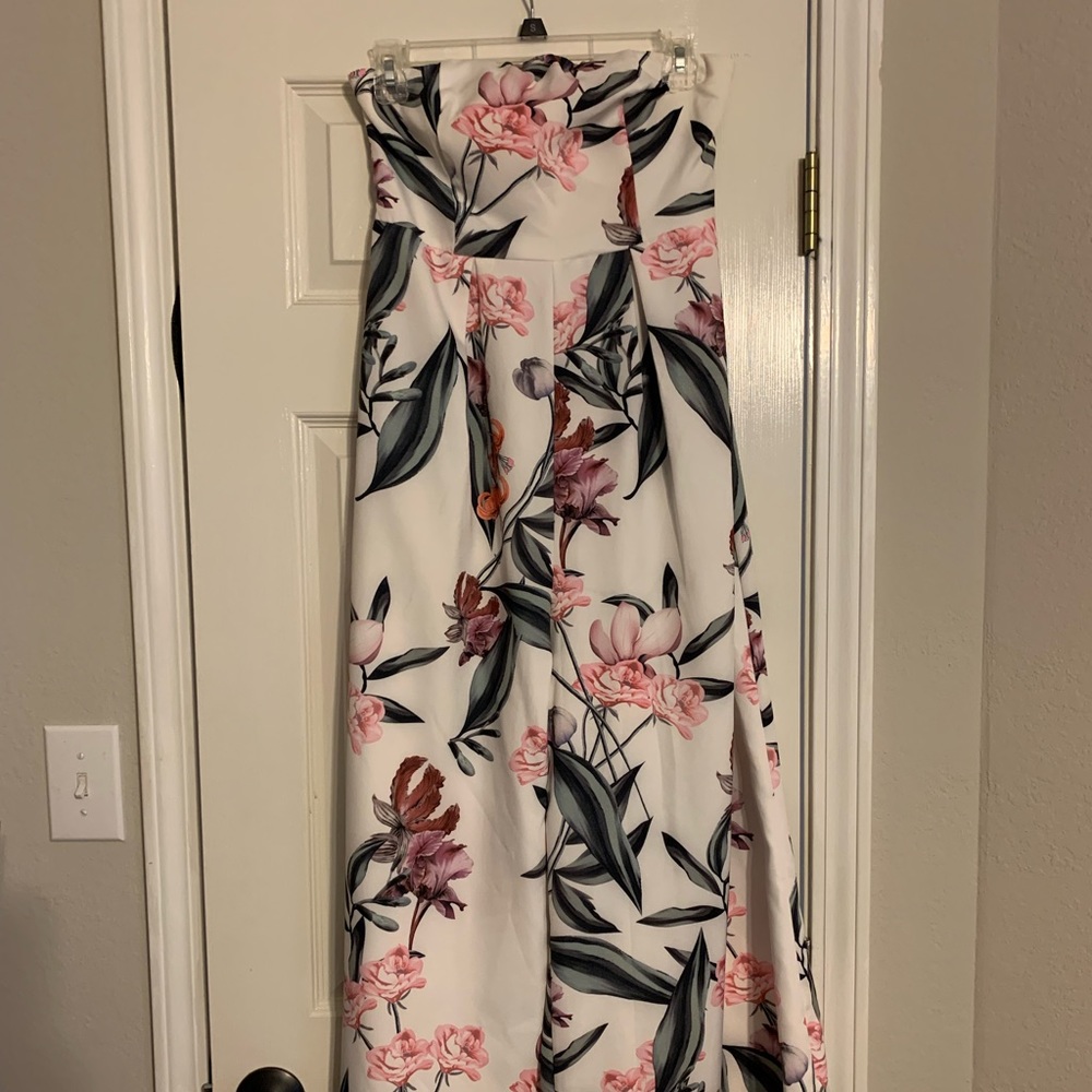 Floral jumpsuit